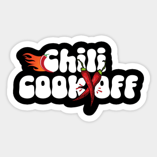 chili cook off Sticker